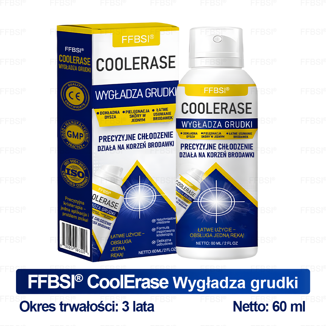 FFBSI® CoolErase Spray do regeneracji skóry☘️(Brodawe, Pęcherze, Wypryski, Łuszczyca, Zmiany skórne, Trądzik, Skórne narośle, Blizny, Pieprzyki)