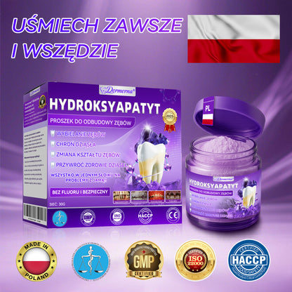 Oficjalny sklep| 𝑫𝒐𝒓𝒎𝒐𝒓𝒏𝒂® Hydroksyapatyt Proszek Do Odbudowy Zębów✅ Skutecznie leczy próchnicę, problemy z dziąsłami, nadwrażliwość zębów, afty i przebarwienia, jednocześnie poprawiając ogólną higienę jamy ustnej.🌳