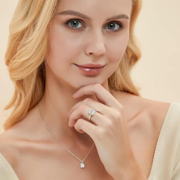 𝘿𝙄𝙔𝙎𝙏𝘼𝙍™Pierścień z magnetoterapią i diamentem moissanitu (🎄 Świąteczna promocja, 60% zniżki!) 🎅