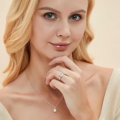 𝘿𝙄𝙔𝙎𝙏𝘼𝙍™Pierścień z magnetoterapią i diamentem moissanitu (🎄 Świąteczna promocja, 60% zniżki!) 🎅