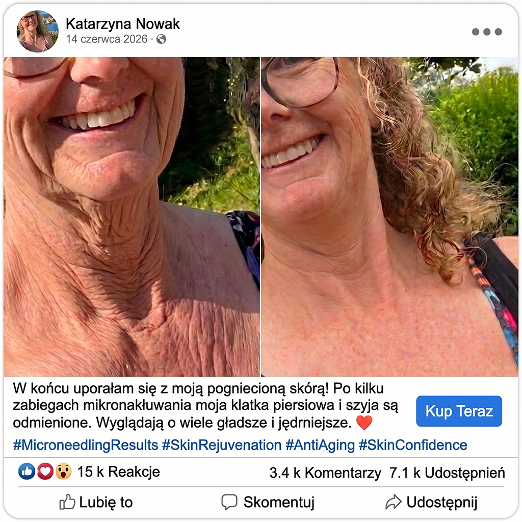 𝑯𝑰𝑺𝑲𝑰𝑵® PDRN Krem Przeciwstarzeniowy 👨‍⚕️ Wygładzenie Zmarszczek & Redukcja Przebarwień w 7 Dni  🍁