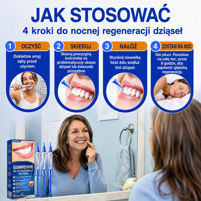 Evolvion® 🦷 GumRevive – żel do regeneracji przyzębia🍎1️⃣