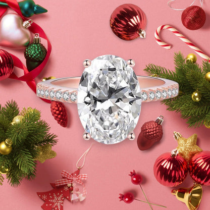 𝘿𝙄𝙔𝙎𝙏𝘼𝙍™Pierścień z magnetoterapią i diamentem moissanitu (🎄 Świąteczna promocja, 60% zniżki!) 🎅