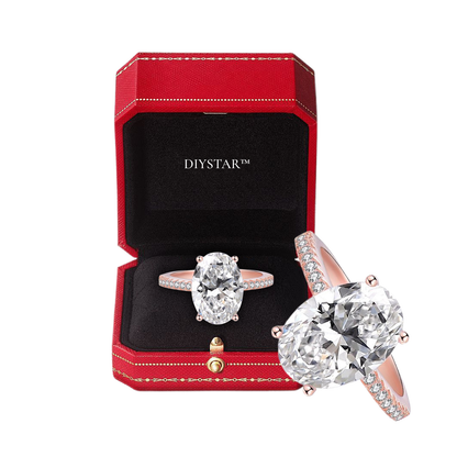 𝘿𝙄𝙔𝙎𝙏𝘼𝙍™Pierścień z magnetoterapią i diamentem moissanitu (🎄 Świąteczna promocja, 60% zniżki!) 🎅