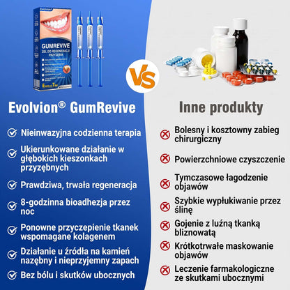 Evolvion® 🦷 GumRevive – żel do regeneracji przyzębia🍎1️⃣
