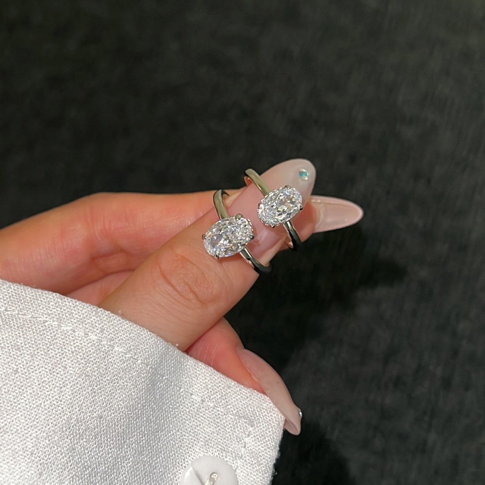 𝘿𝙄𝙔𝙎𝙏𝘼𝙍™Pierścień z magnetoterapią i diamentem moissanitu (🎄 Świąteczna promocja, 60% zniżki!) 🎅