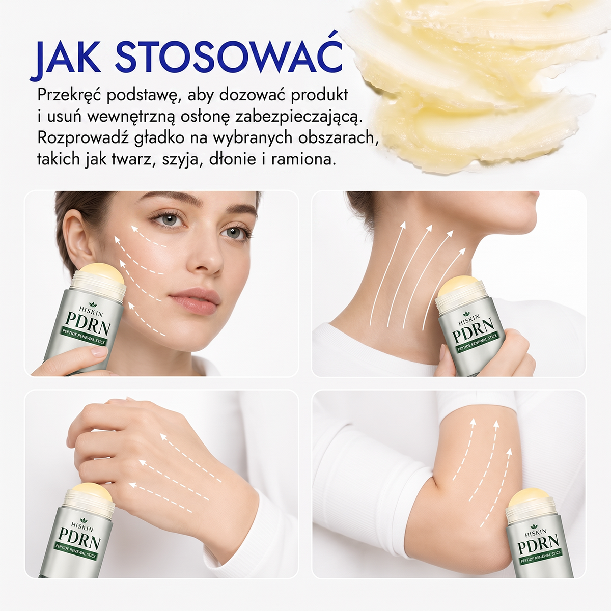 𝑯𝑰𝑺𝑲𝑰𝑵® PDRN Krem Przeciwstarzeniowy 👨‍⚕️ Wygładzenie Zmarszczek & Redukcja Przebarwień w 7 Dni  🍁