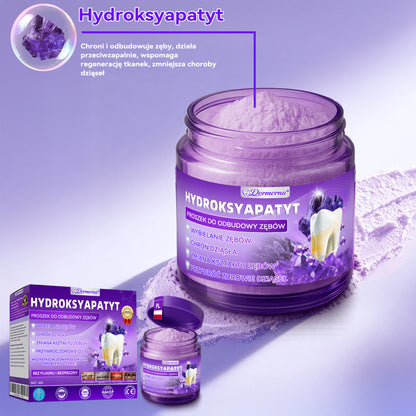 Oficjalny sklep| 𝑫𝒐𝒓𝒎𝒐𝒓𝒏𝒂® Hydroksyapatyt Proszek Do Odbudowy Zębów✅ Skutecznie leczy próchnicę, problemy z dziąsłami, nadwrażliwość zębów, afty i przebarwienia, jednocześnie poprawiając ogólną higienę jamy ustnej.🌲