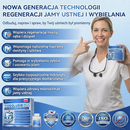 𝑮𝒍𝒊𝒎𝒎𝒆𝒓𝒍𝒚®𝑻𝑰𝑫𝑬𝑮𝑳𝑼𝑺𝑰𝑩  𝒁𝑬𝑩𝒀 & 𝑫𝒁𝑰𝑨𝑺𝑬𝑨 𝑵𝒂𝒑𝒓𝒂𝒘𝒄𝒛𝒚 𝒑𝒍𝒂𝒔𝒕𝒆𝒓 𝒎𝒊𝒌𝒓𝒐𝒊𝒈ł𝒐𝒘𝒚 | Aktywacja komórek macierzystych 👩‍⚕️ (Odbudowa szkliwa i zębiny • Wzmacnianie dziąseł • Usuwanie kamienia i nieświeżego oddechu • Łagodzenie nadwrażliwości zębów)💎