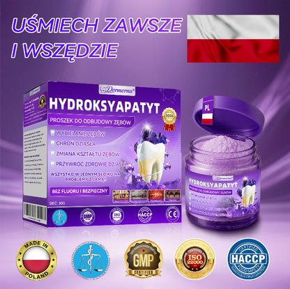Oficjalny sklep| 𝑫𝒐𝒓𝒎𝒐𝒓𝒏𝒂® Hydroksyapatyt Proszek Do Odbudowy Zębów✅ Skutecznie leczy próchnicę, problemy z dziąsłami, nadwrażliwość zębów, afty i przebarwienia, jednocześnie poprawiając ogólną higienę jamy ustnej.🌲