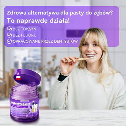 Oficjalny sklep| 𝑫𝒐𝒓𝒎𝒐𝒓𝒏𝒂® Hydroksyapatyt Proszek Do Odbudowy Zębów✅ Skutecznie leczy próchnicę, problemy z dziąsłami, nadwrażliwość zębów, afty i przebarwienia, jednocześnie poprawiając ogólną higienę jamy ustnej.🌲