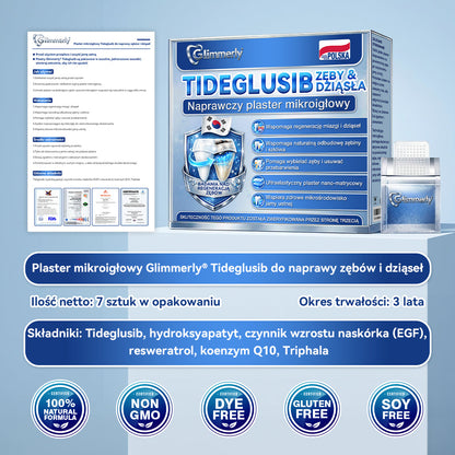 𝑮𝒍𝒊𝒎𝒎𝒆𝒓𝒍𝒚®𝑻𝑰𝑫𝑬𝑮𝑳𝑼𝑺𝑰𝑩  𝒁𝑬𝑩𝒀 & 𝑫𝒁𝑰𝑨𝑺𝑬𝑨 𝑵𝒂𝒑𝒓𝒂𝒘𝒄𝒛𝒚 𝒑𝒍𝒂𝒔𝒕𝒆𝒓 𝒎𝒊𝒌𝒓𝒐𝒊𝒈ł𝒐𝒘𝒚 | Aktywacja komórek macierzystych 👩‍⚕️ (Odbudowa szkliwa i zębiny • Wzmacnianie dziąseł • Usuwanie kamienia i nieświeżego oddechu • Łagodzenie nadwrażliwości zębów)💎